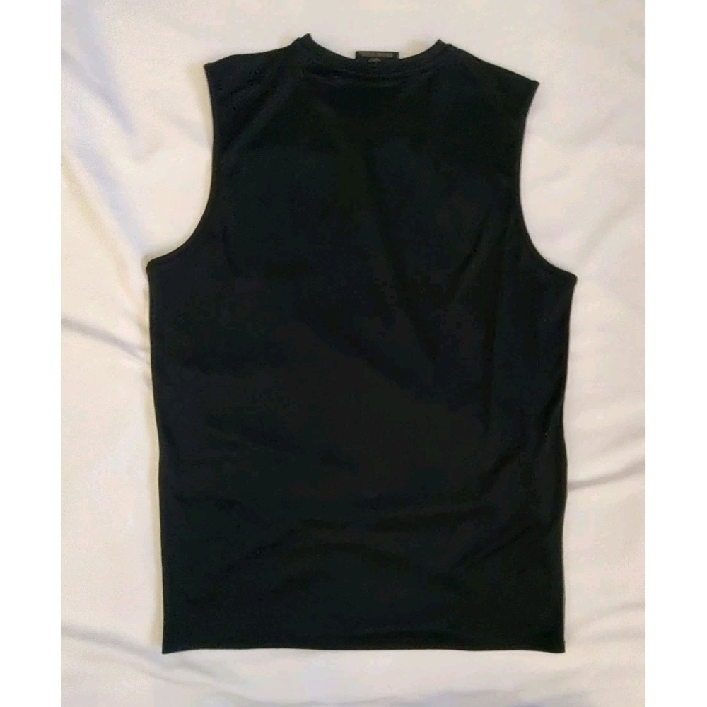 Harley-Davidson Shirt Open Bar & Shield Sleeveless Muscle Shirt Charcoal Gray M - Picture 4 of 6